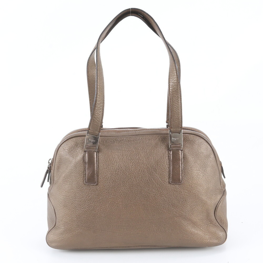 Salvatore Ferragamo Vara AU 21 1233 Leather Tote Bag Shoulder Handbag for Women
